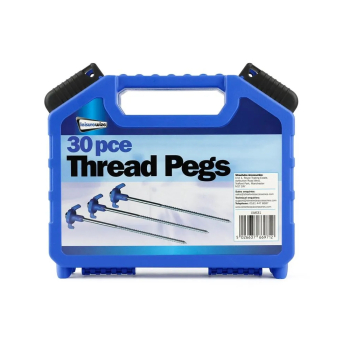 30 Thread Pegs in Carry Case 30 Thread Pegs in Carry Case